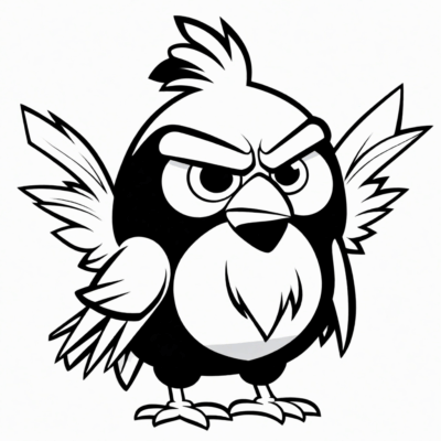 angry birds kolorowanka