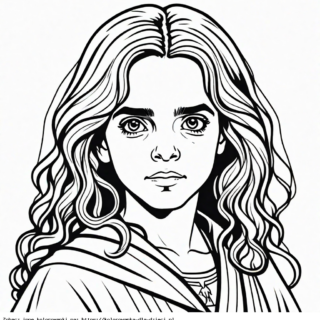 Kolorowanka Hermiona Granger