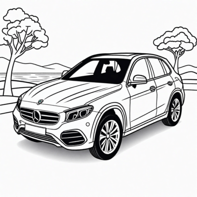 kolorowanka autko do druku