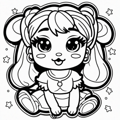 kolorowanka do druku mojipops