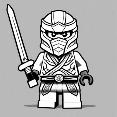 kolorowanka lego ninjago kai