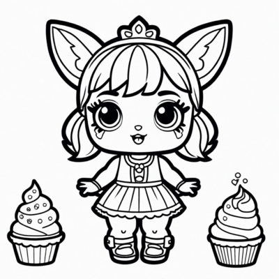 kolorowanka lol surprise do druku