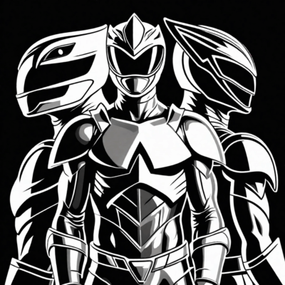 kolorowanka power rangers