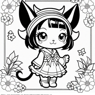kolorowanka z kuromi