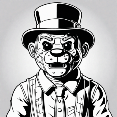kolorowanki freddy