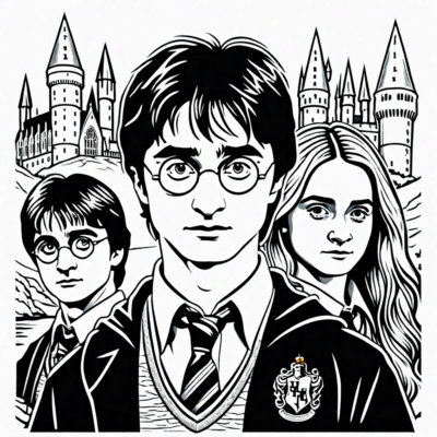 kolorowanki harry potter dla dorosłych
