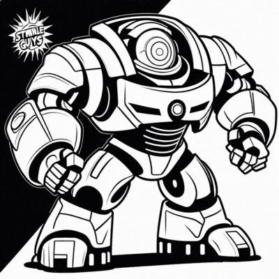 kolorowanki stumble guys dynamitron