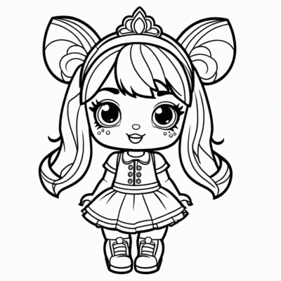lol surprise kolorowanki do druku