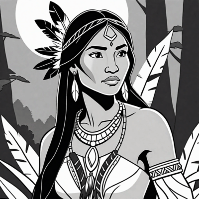 pocahontas kolorowanki