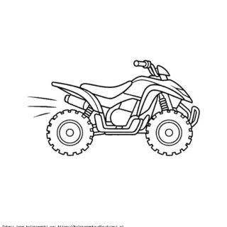 kolorowanka quad