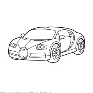 bugatti kolorowanka