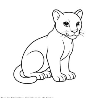 Kolorowanka Puma