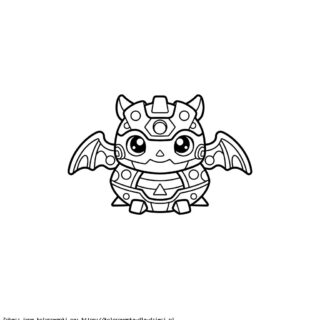 Kolorowanka Bakugan