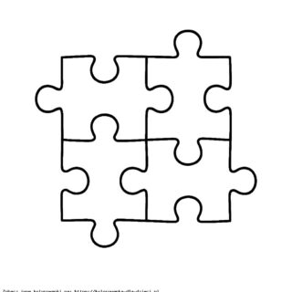Kolorowanka Puzzle