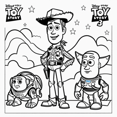 toy story kolorowanka