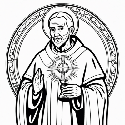 Boże Ciało – ksiądz niesie monstrancję