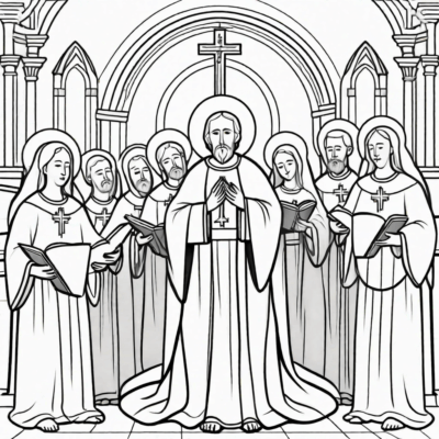 Boże Ciało – wierni śpiewają pieśni religijne