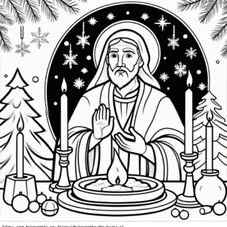 adwent kolorowanki