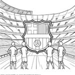 kolorowanka fc barcelona