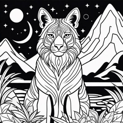 łabędź kolorowanka