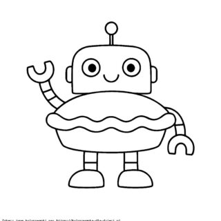 Kolorowanka Pies Robot