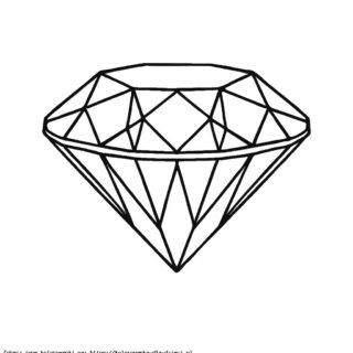 Kolorowanka Diament