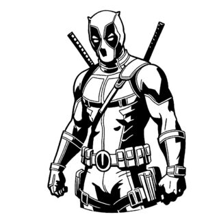deadpool kolorowanka