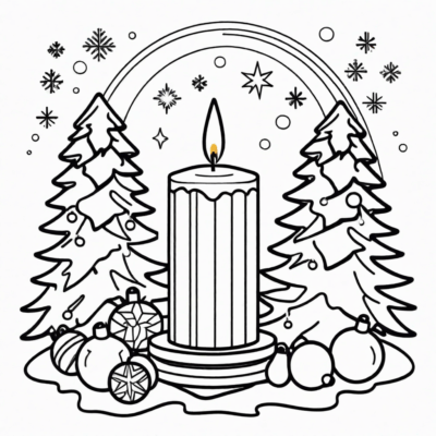adwent kolorowanka