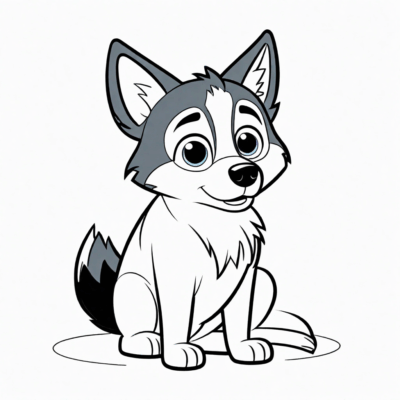 kolorowanka bluey do druku