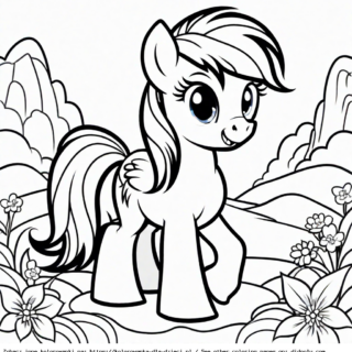 kolorowanka little pony