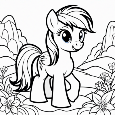 kolorowanka little pony