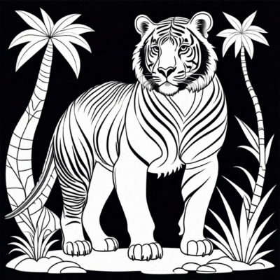 kolorowanka zwierzeta egzotyczne