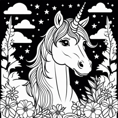 kolorowanki unicorn do druku