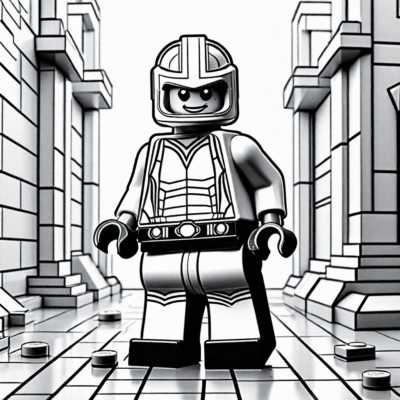 lego kolorowanka do druku