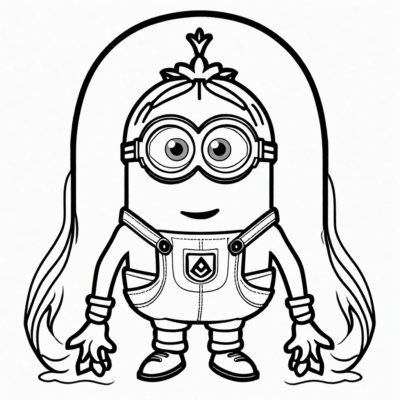 minionki kolorowanki do wydrukowania