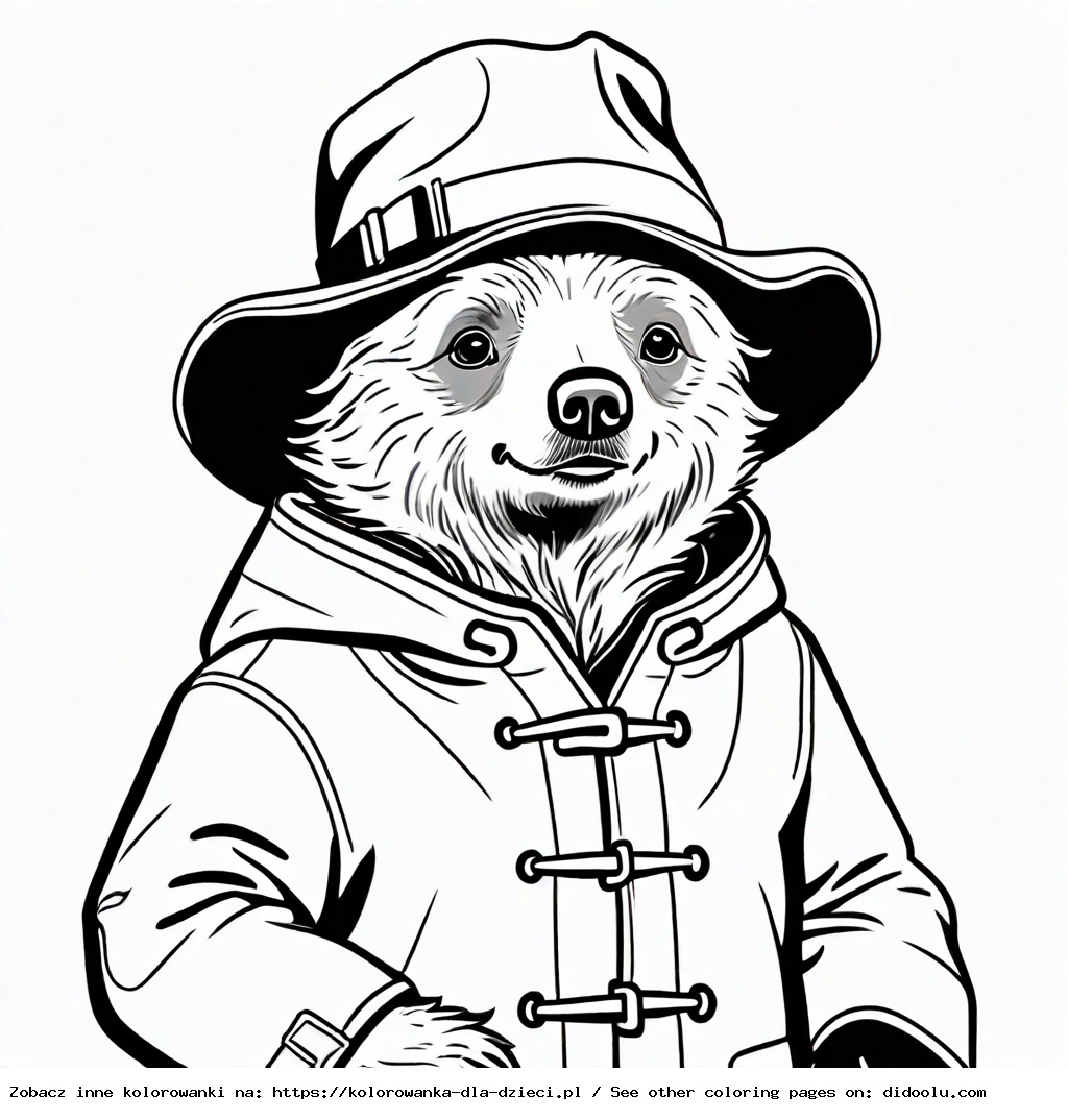 paddington kolorowanka paddington kolorowanka