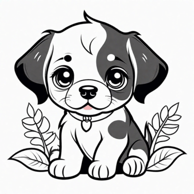 pieski słodkie kolorowanki szczeniaki