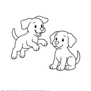 pieski pies kolorowanka