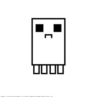 kolorowanka minecraft creeper