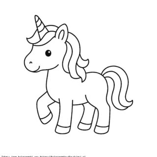 kolorowanki unicorn do druku