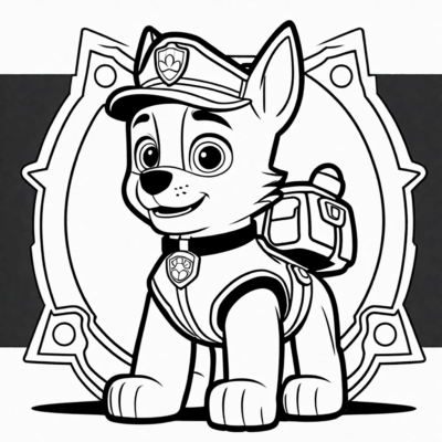 psi patrol film kolorowanka