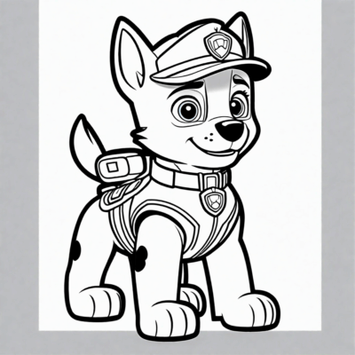 psi patrol film kolorowanki