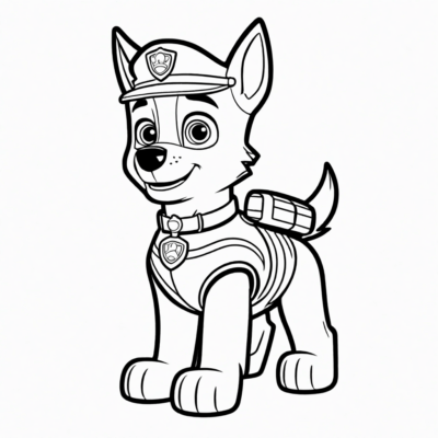 psi patrol kolorowanka do wydrukowania