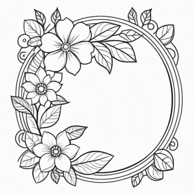 ramki kolorowanki