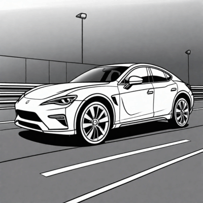 samochodziki kolorowanka