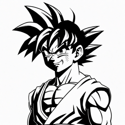 son goku kolorowanka