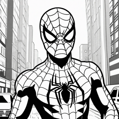 spiderman kolorowanki do wydrukowania