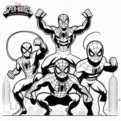 spidey spajdi i super kumple kolorowanka