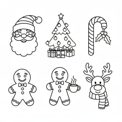 kolorowanki swiąteczne do wydruku