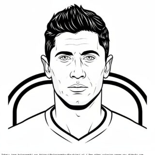 kolorowanki robert lewandowski
